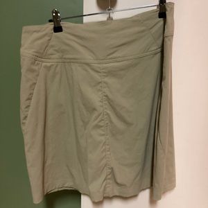 Khaki Skort